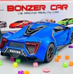 Bonzer Remote Control Car  RC Racing Car 1-16 Scale