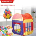 Kids Tent Play House with FREE 50 Colorful Balls - Image 3