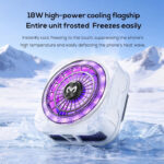 Memo CX21 18W Magnetic Semiconductor Mobile Cooling Fan