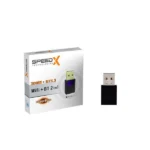 SPEED-X ALFA W107 2-in-1 WiFi + Bluetooth 5.3 USB Adapter 300 Mbps - Image 3