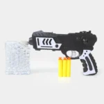 Blow Gun Toy 2 in 1 Water Balls and Soft Bullets Blowing Gun - Image 4