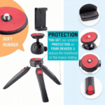 NeePho NP-888 Extendable Mobile Phone Tripod with Holder - Image 5