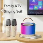 K52 Karaoke Bluetooth Speaker with 2 Wireless Mic - Image 5