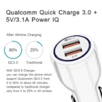 Universal Fast Car Charging Adapter Car Adapter - Image 4