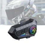 Y30 Motorcycle Helmet Headset LCD Display Bluetooth 5.4 Headphones - Image 8