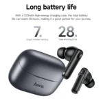HOCO EQ27 AI ANC+ENC Smart Bluetooth Wireless Earbuds - Image 5