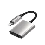 Mcdodo 2 in 1 Lightning - DC 3.5 & Lightning Audio Adaptor - Image 7