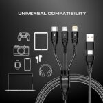 Interlink Powerline 3-in-1 Data Cable with Fast Charging - Image 4