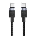 FONENG X119 1M Zinc Alloy Head Braided Cable (100W) - Image 2
