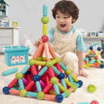MAGNETIC STICK BUILDING BLOCKS SET 36 PCS - Image 2