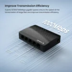 Tenda 5Ports Gigabit Ethernet Switch SG105m - Image 3