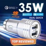 Universal Fast Car Charging Adapter Car Adapter - Image 8