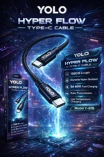 FONENG X119 1M Zinc Alloy Head Braided Cable (100W) - Image 4