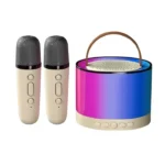 K52 Karaoke Bluetooth Speaker with 2 Wireless Mic - Image 6