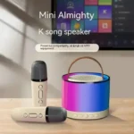 K52 Karaoke Bluetooth Speaker with 2 Wireless Mic