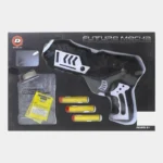 Blow Gun Toy 2 in 1 Water Balls and Soft Bullets Blowing Gun - Image 3