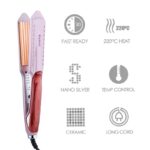Kemei Professional Hair Straightener with Temperature Control KM-471 - Image 4