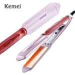Kemei Professional Hair Straightener with Temperature Control KM-471 - Image 6