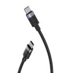 FONENG X119 1M Zinc Alloy Head Braided Cable (100W) - Image 3