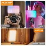 PLOKAMA U160 PRO RGB Rechargeable LED Light - Image 2