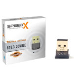 SPEED-X ALFA W107 2-in-1 WiFi + Bluetooth 5.3 USB Adapter 300 Mbps