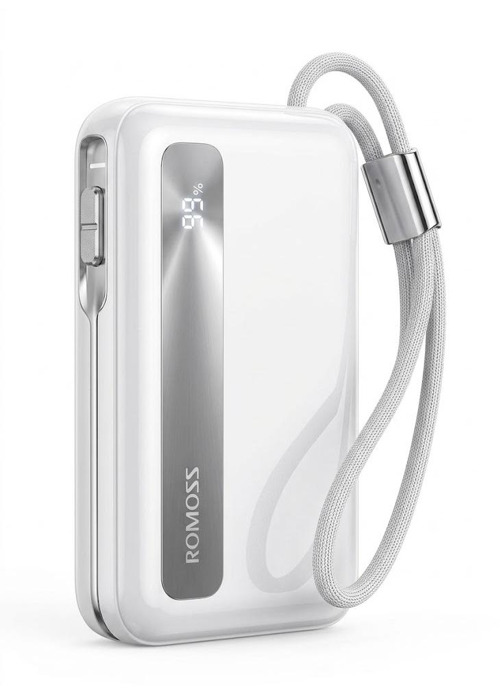 Romoss PPR20 10,000mAh 22.5W Mini Digital LED Power Bank