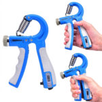 Adjustable Hand Grip Strengthener 5–60KG with Counter | Forearm & Wrist Exercise Trainer - Image 2