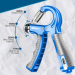 Adjustable Hand Grip Strengthener 5–60KG with Counter | Forearm & Wrist Exercise Trainer - Image 3